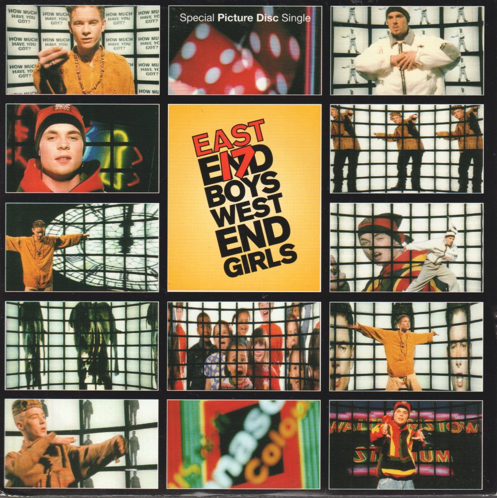 East 17 - West End Girls - 7 Inch