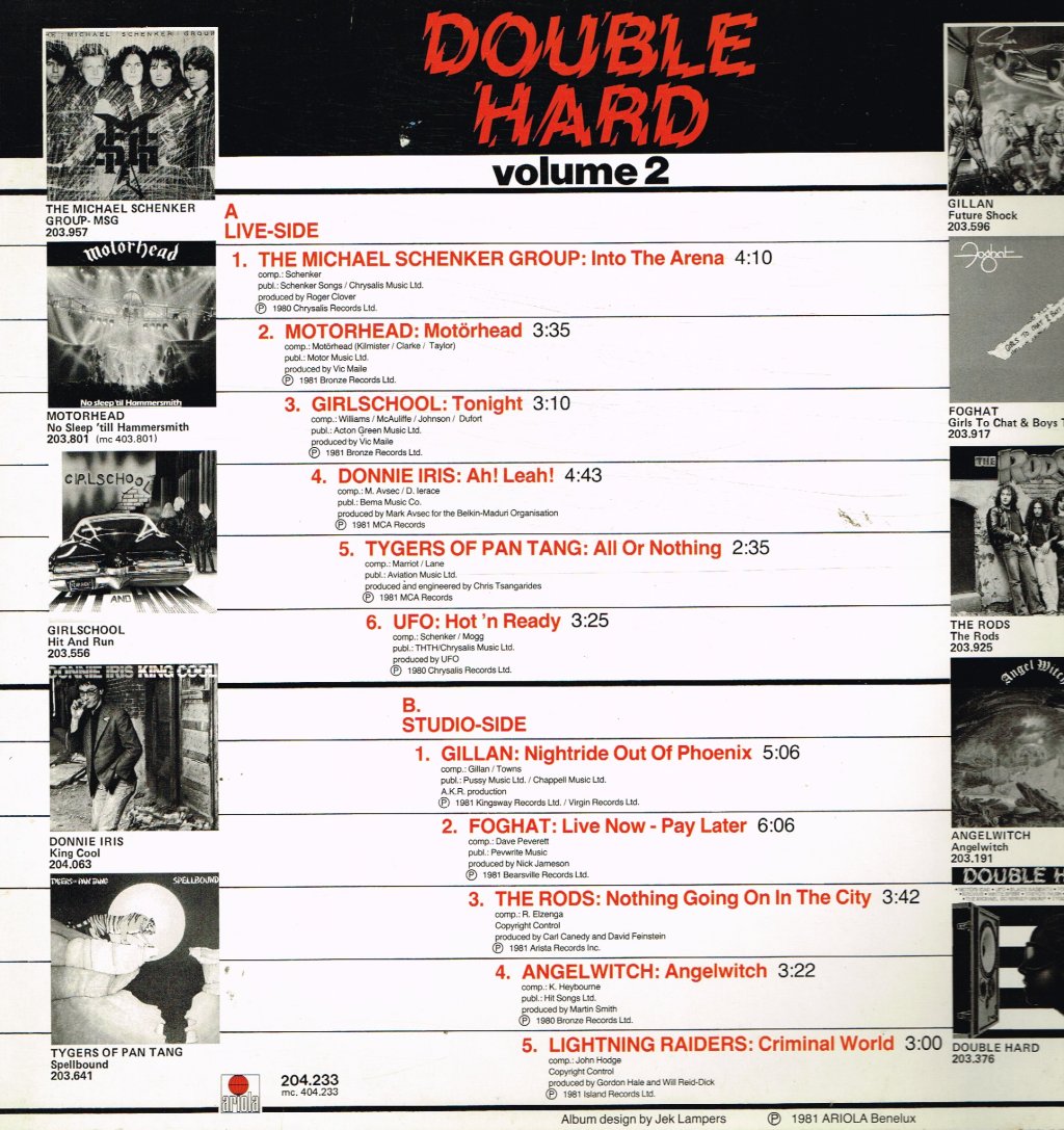 Various Artists - Double Hard Volume 2 - Lp