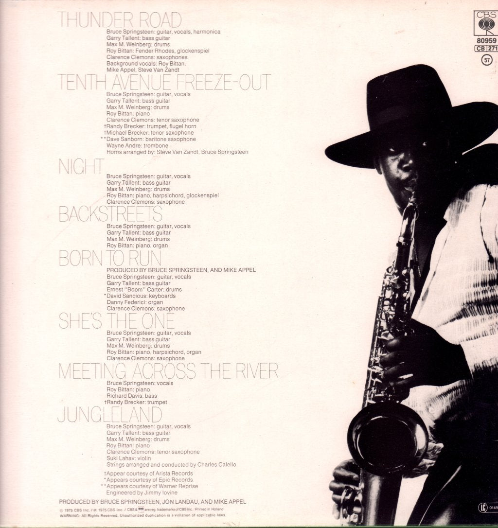 Bruce Springsteen - Born To Run - Lp