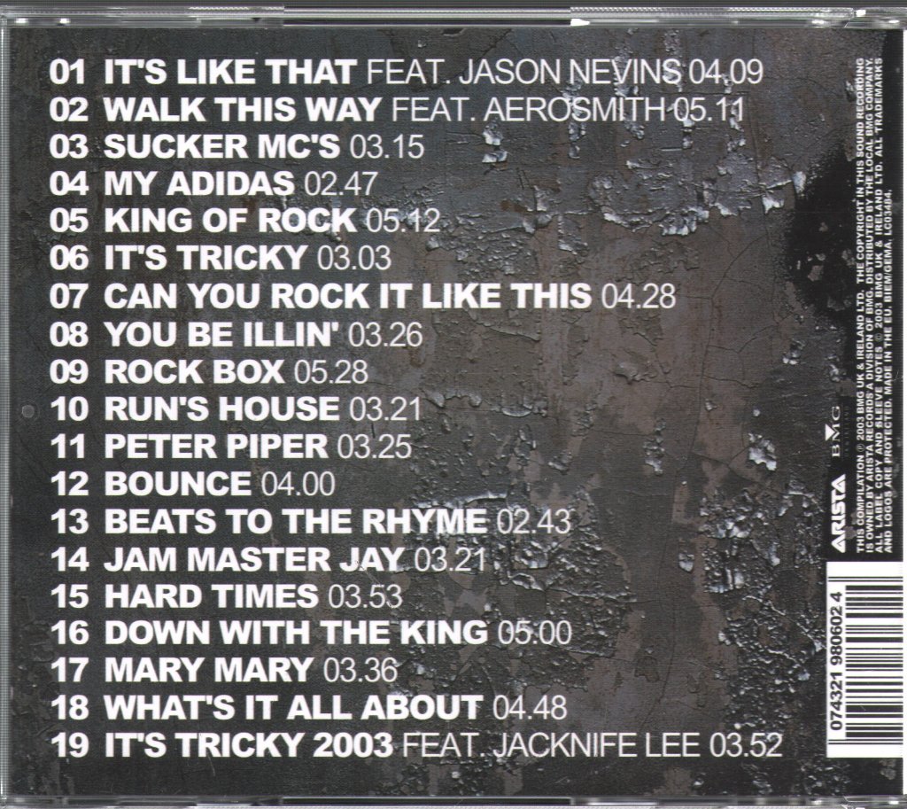 Run-DMC - Greatest Hits - Cd