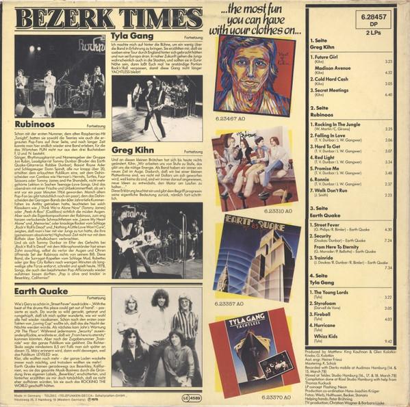 Various Artists - Bezerk Times - Double Lp