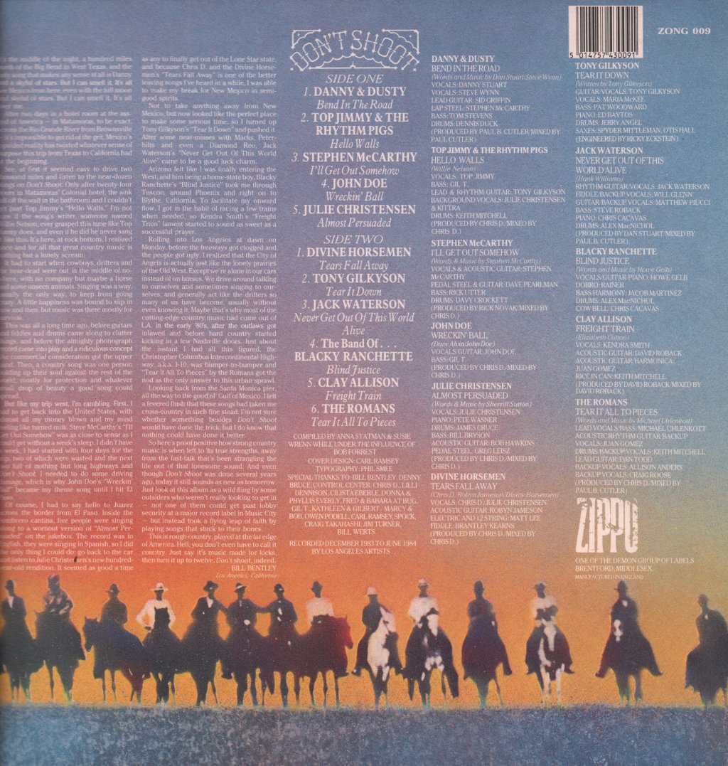 Various Artists - Don't Shoot - Lp