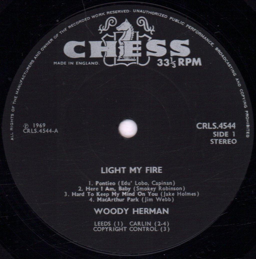 Woody Herman - Light My Fire - Lp