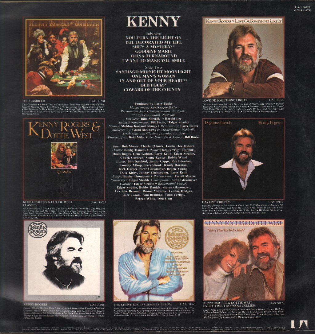 Kenny Rogers - Kenny - Lp