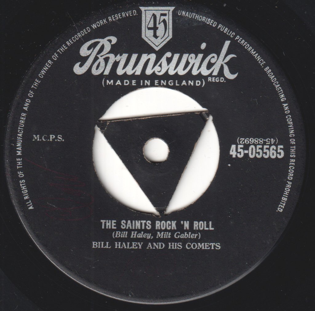 Bill Haley And His Comets - Saints Rock 'N Roll - 7 Inch