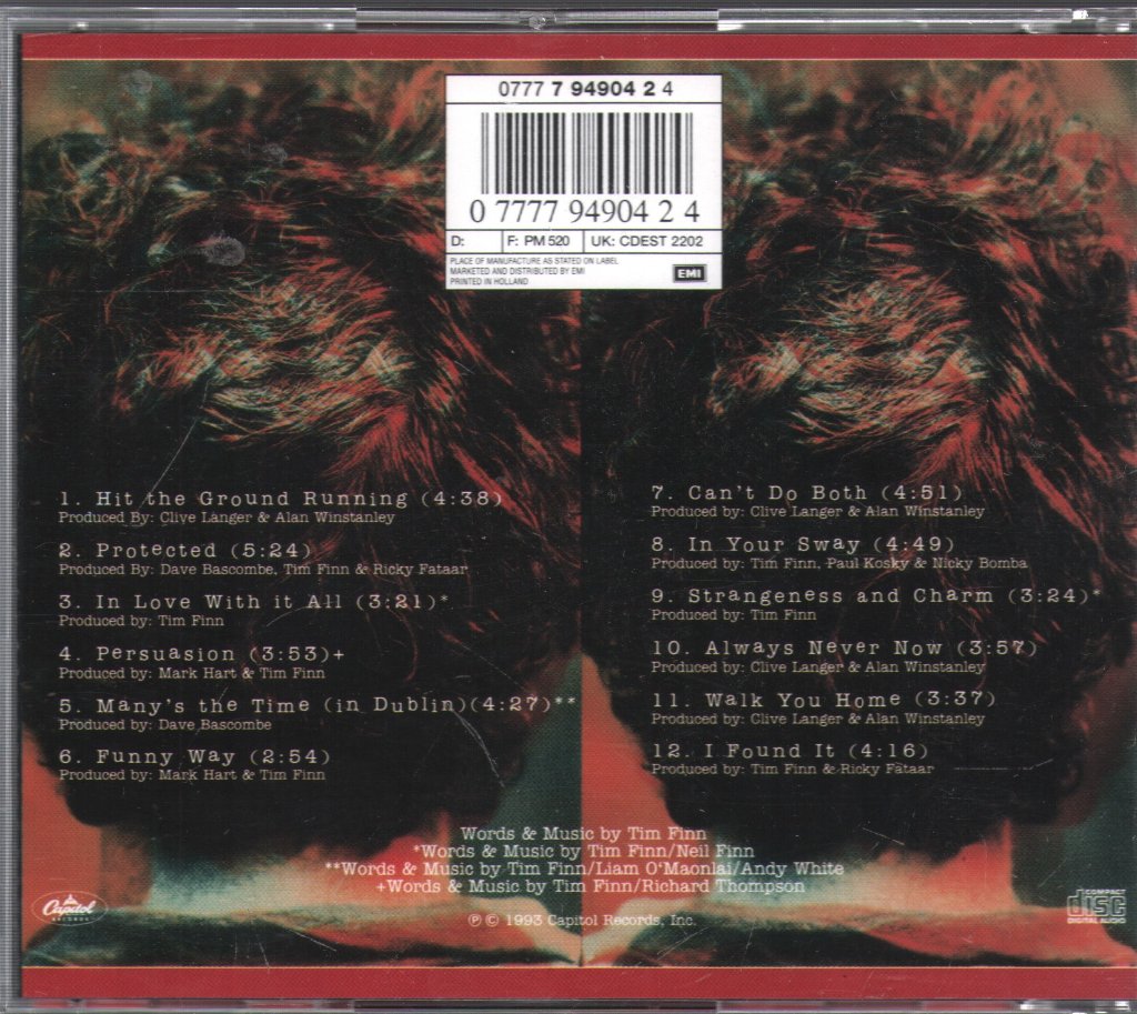 Tim Finn - Before & After - Cd