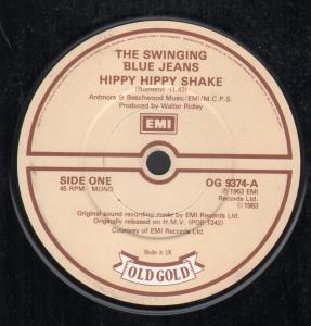 Swinging Blue Jeans - Hippy Hippy Shake - 7 Inch
