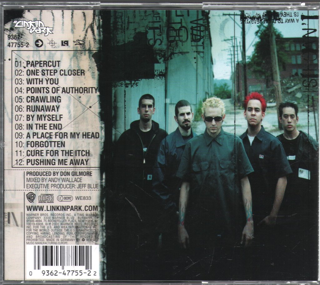 Linkin Park - Hybrid Theory - Cd
