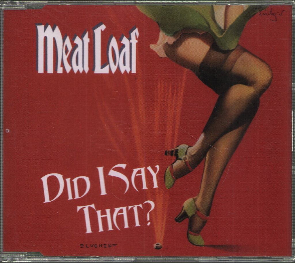 Meat Loaf - Did I Say That? - Cd