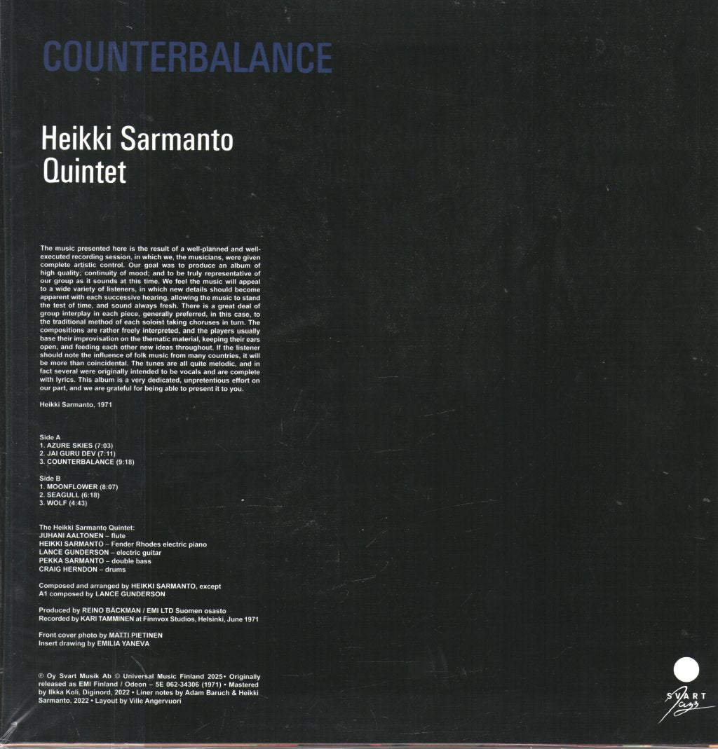 Heikki Sarmanto - Counterbalance - Lp