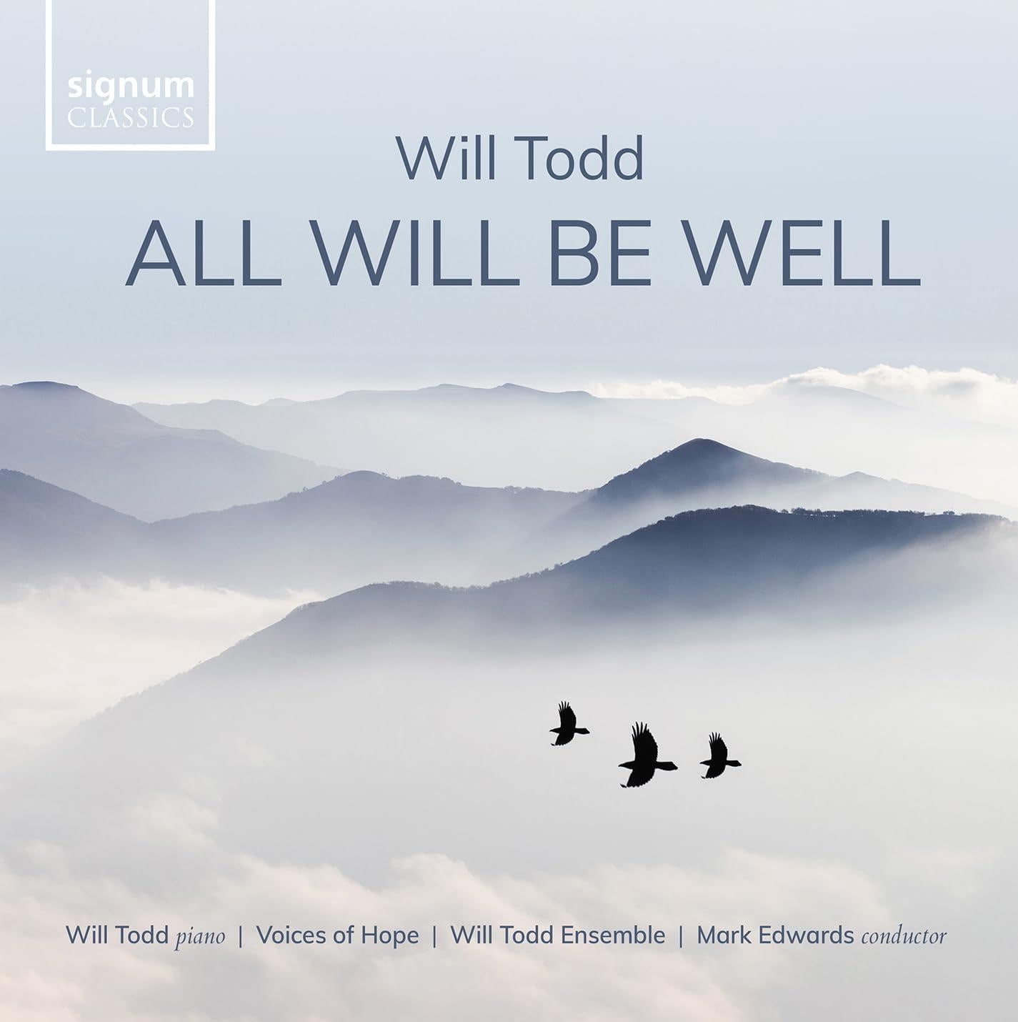 Todd - Will Todd: All Will Be Well - Cd
