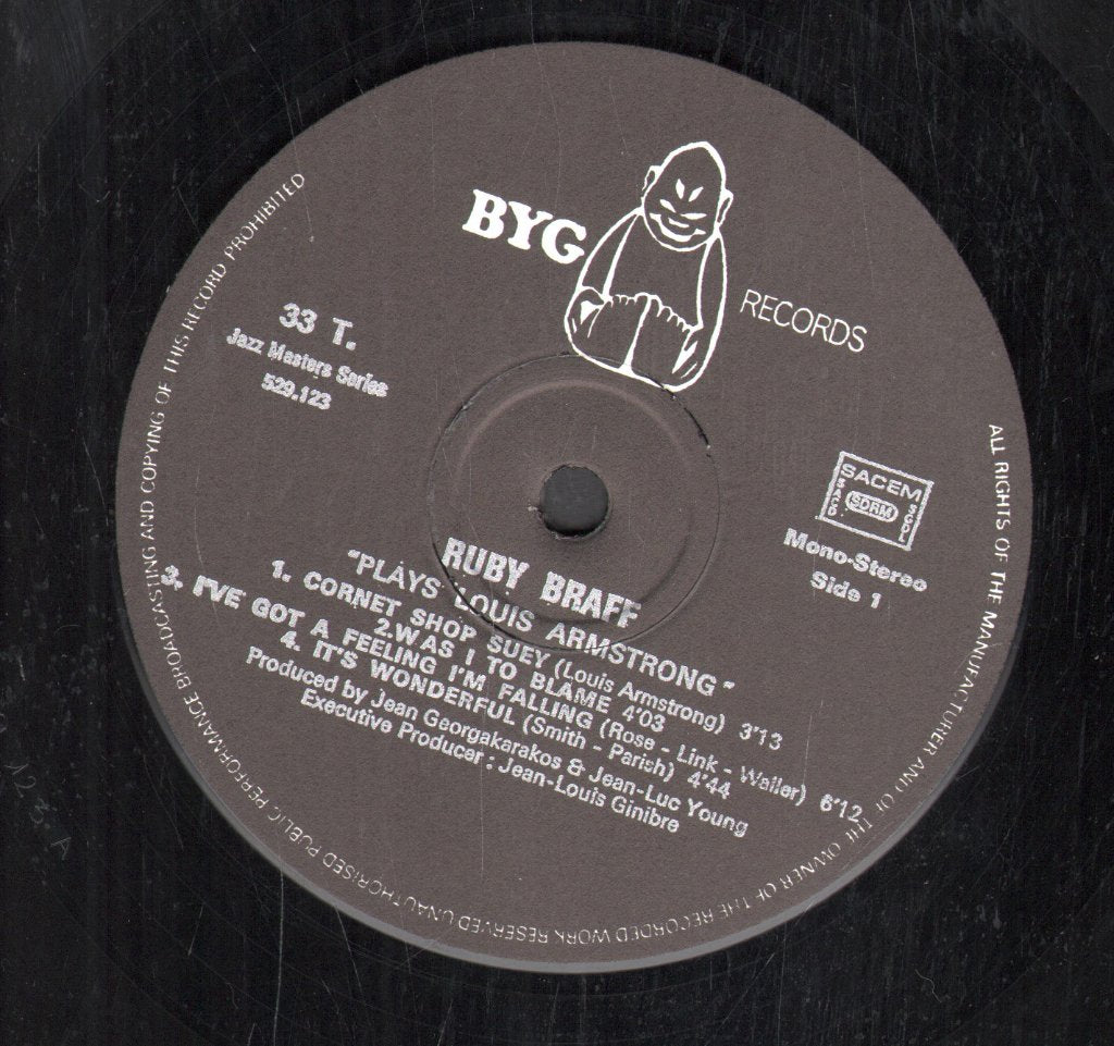 Ruby Braff - Ruby Braff Plays Louis Armstrong - Lp