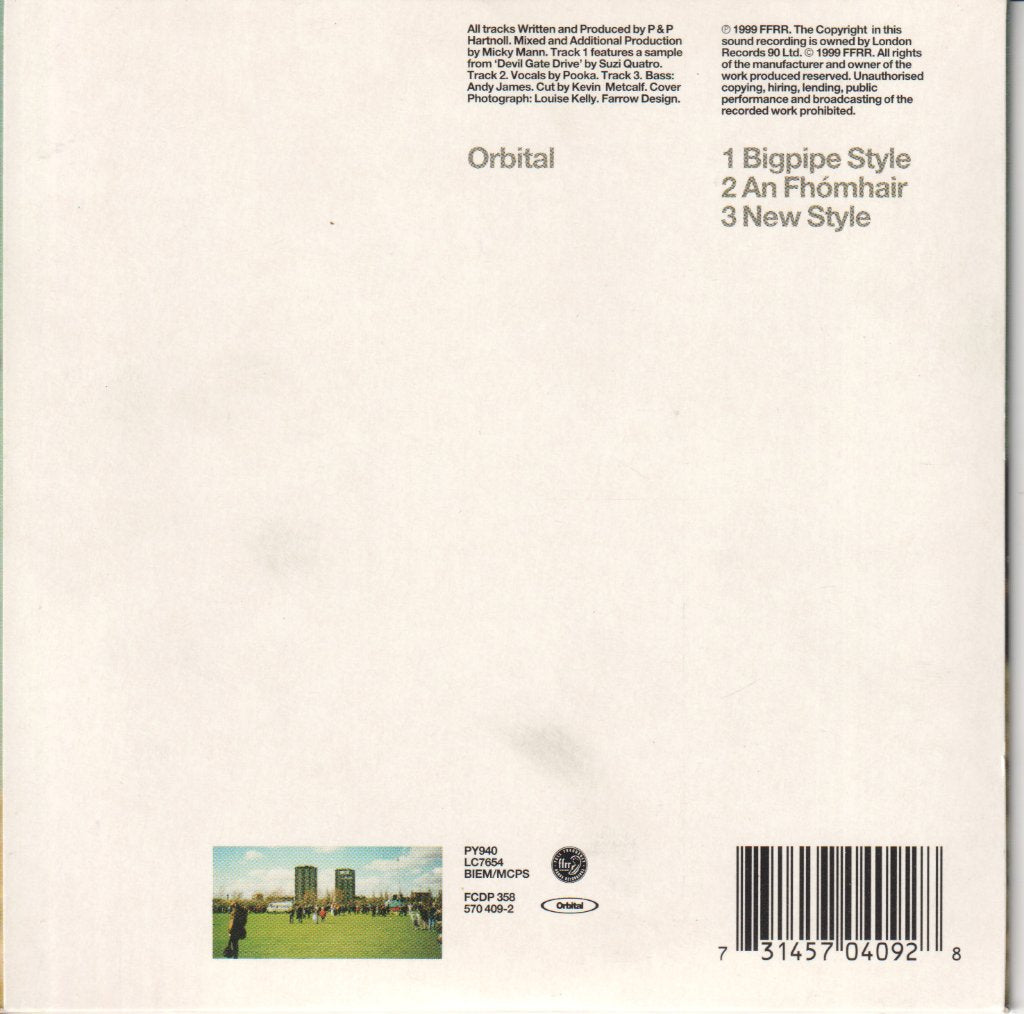 Orbital - Style - Cd