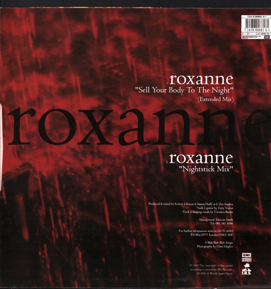 Outland - Roxanne - 12 Inch