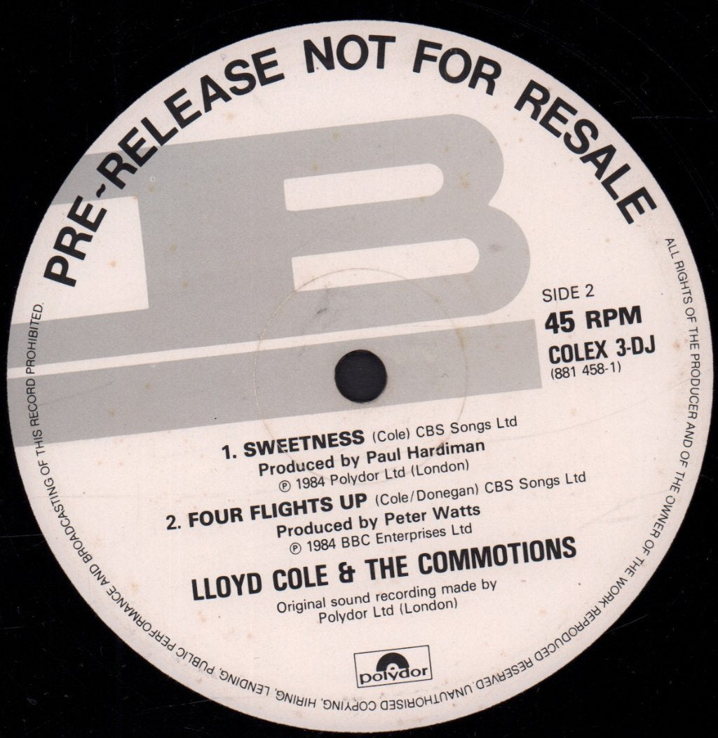 Lloyd Cole And The Commotions - Rattlesnakes - 12 Inch