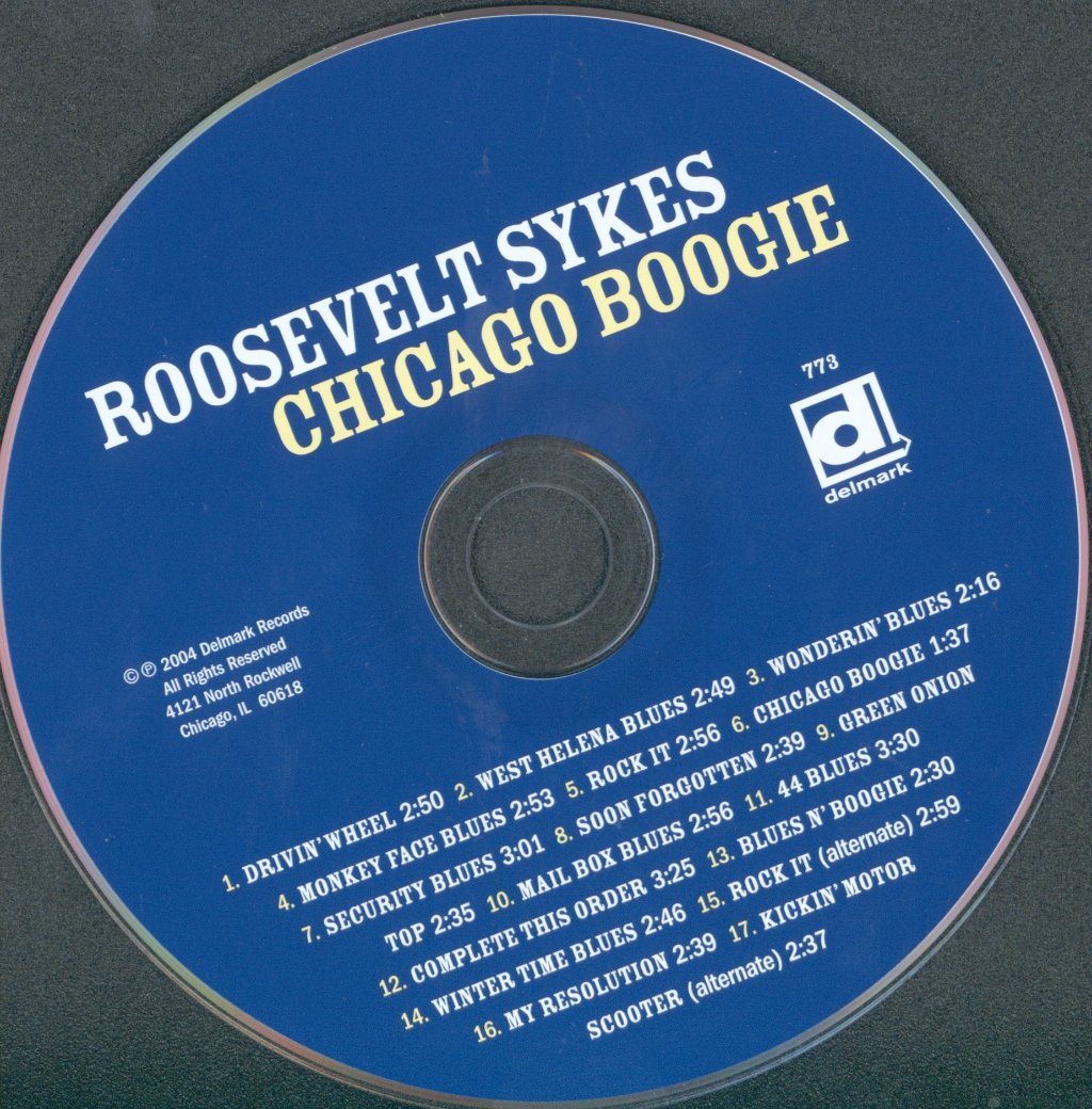 Roosevelt Sykes - Chicago Boogie - Cd