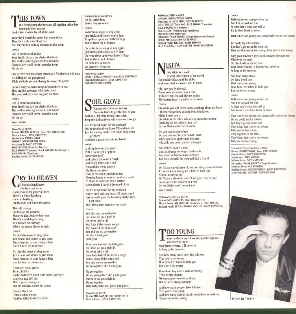 Elton John - Ice On Fire - Lp