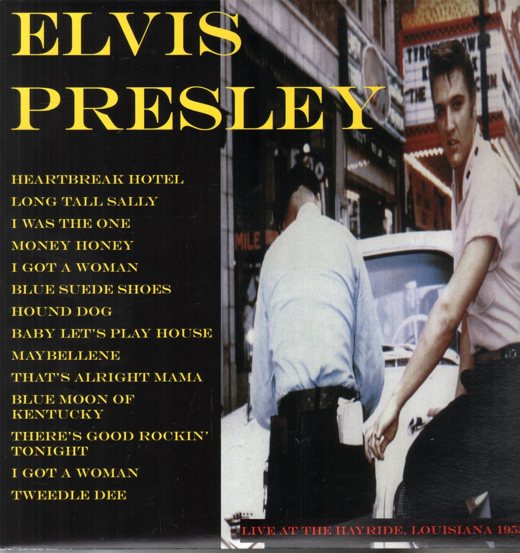 Elvis Presley - Live At The Hayride Louisiana 1955 - Lp