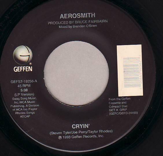 Aerosmith - Cryin' - 7 Inch