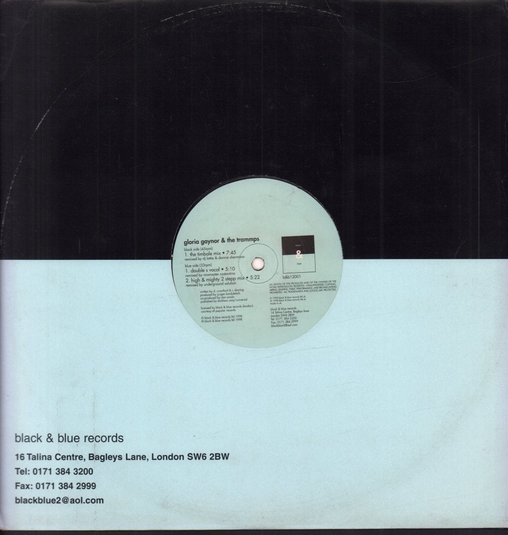 Gloria Gaynor - Mighty High - 12 Inch