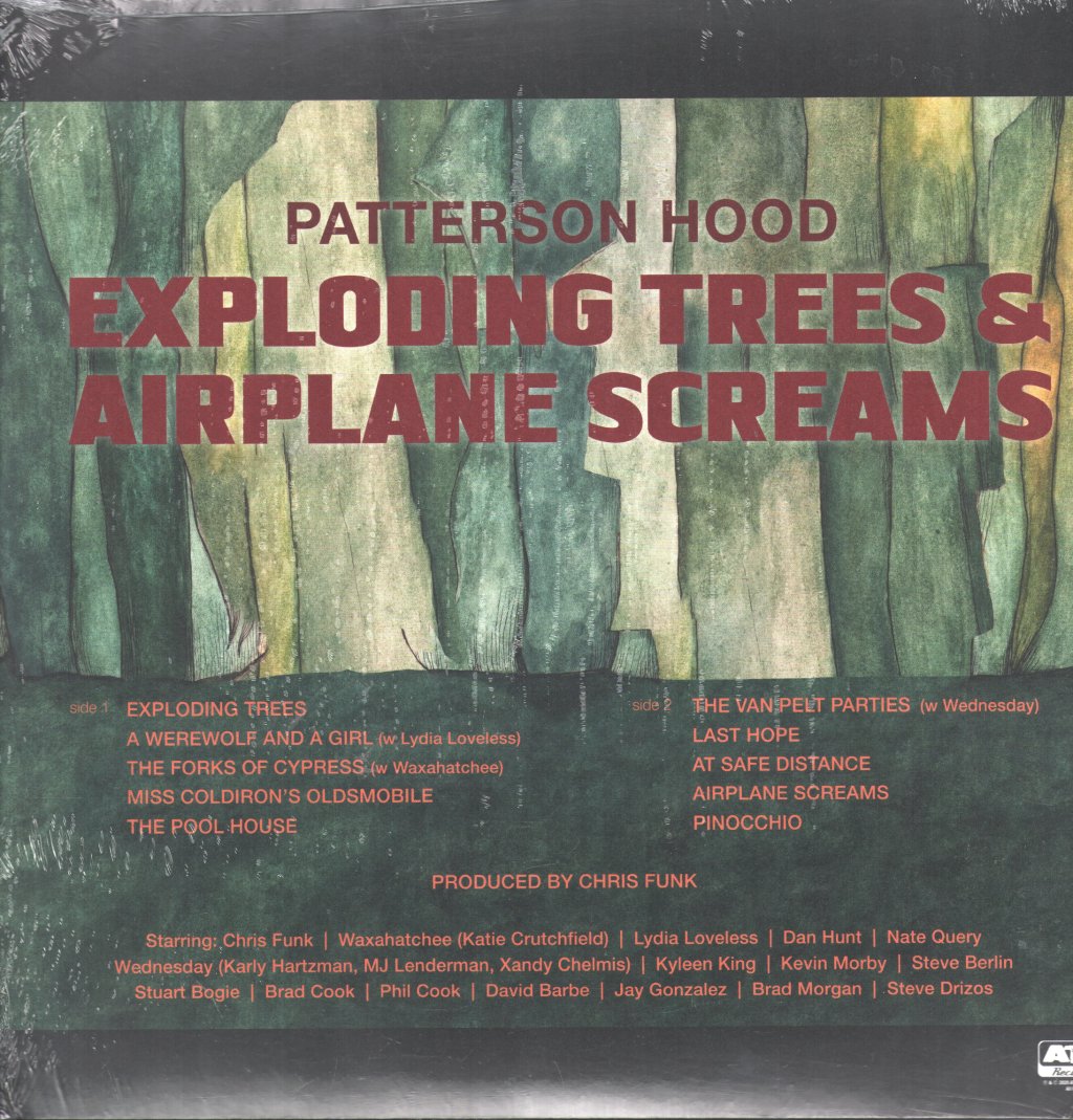Patterson Hood - Exploding Trees & Airplane Screams - Lp