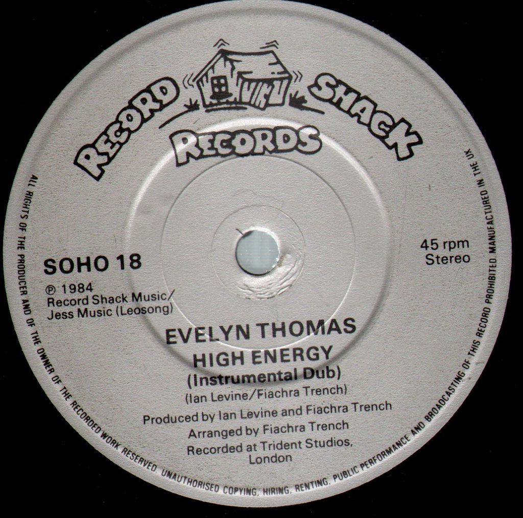 Evelyn Thomas - High Energy - 7 Inch