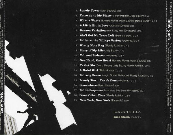 Leonard Bernstein, Orchestra Of St. Luke's - Leonard Bernstein's New York - Cd