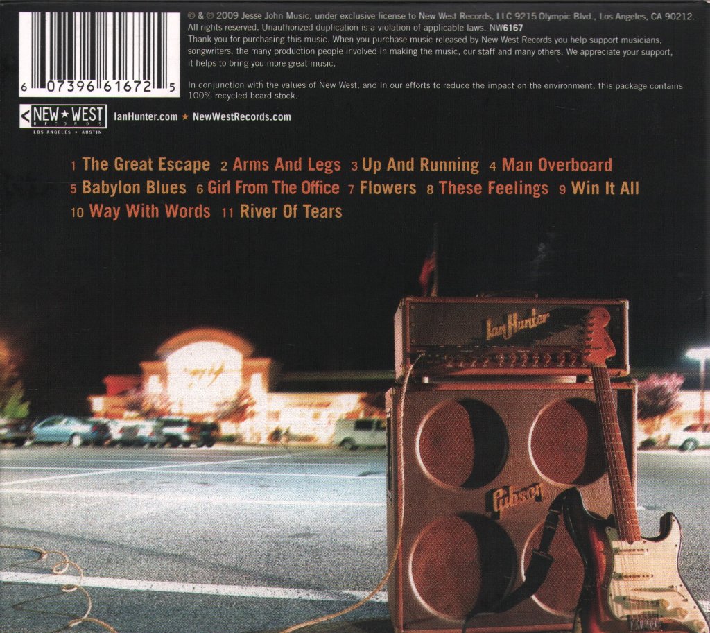 Ian Hunter - Man Overboard - Cd