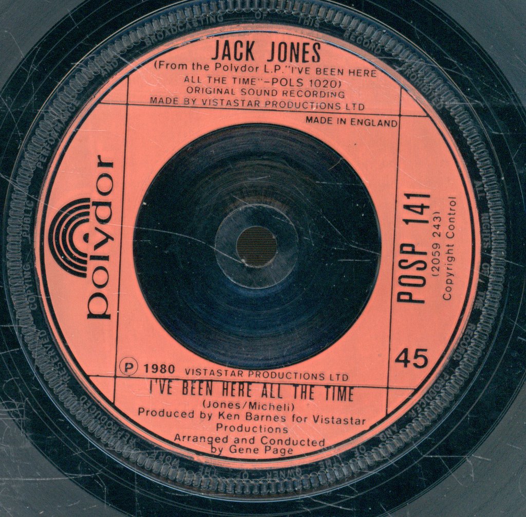 Jack Jones And Maureen Mc Govern - Don't Stop Now - 7 Inch