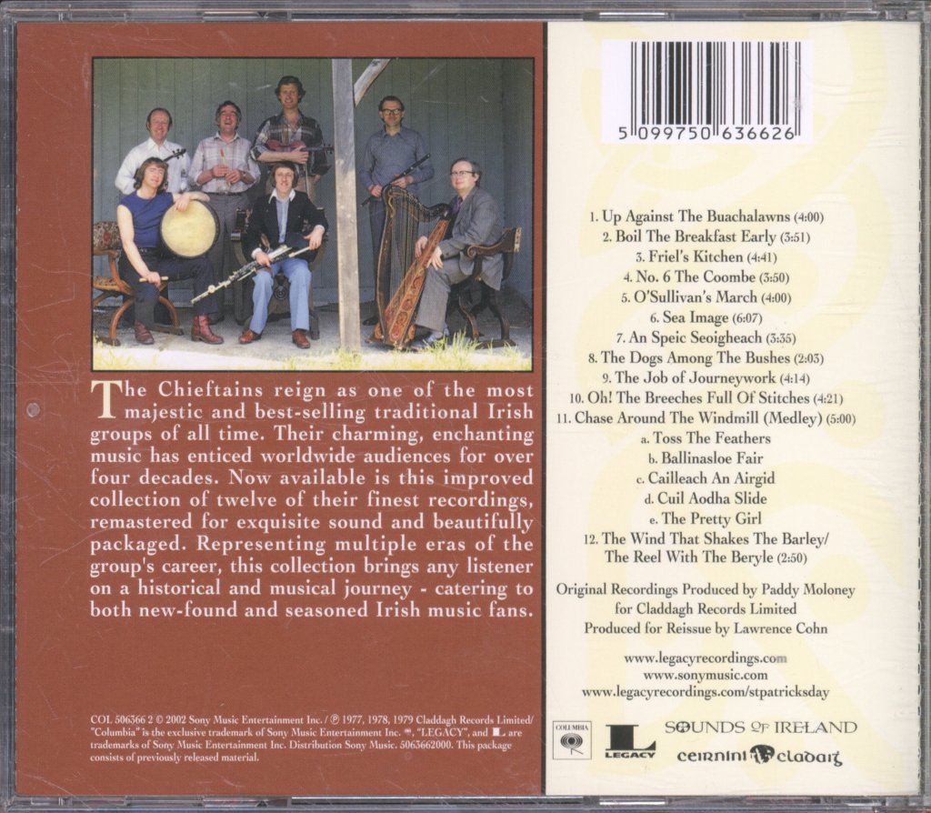 Chieftains - Best Of The Chieftains - Cd