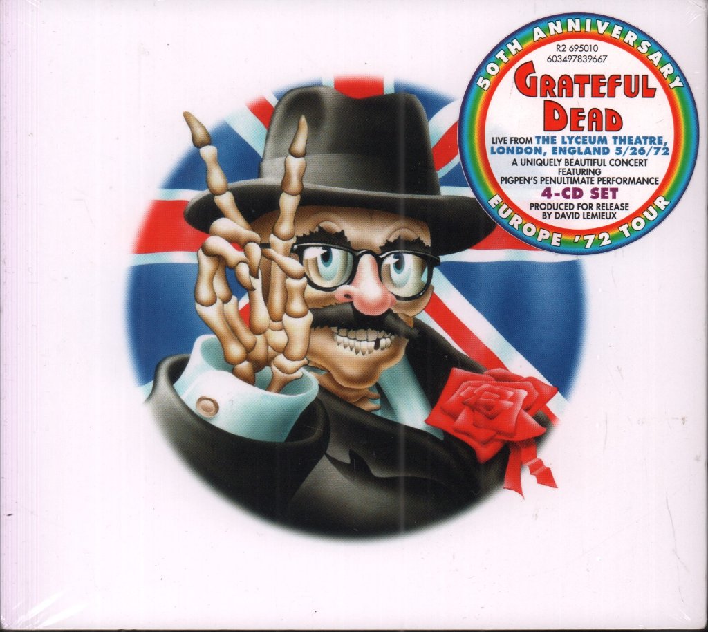Grateful Dead - Lyceum Theatre London England 5/26/72 - Cd Set