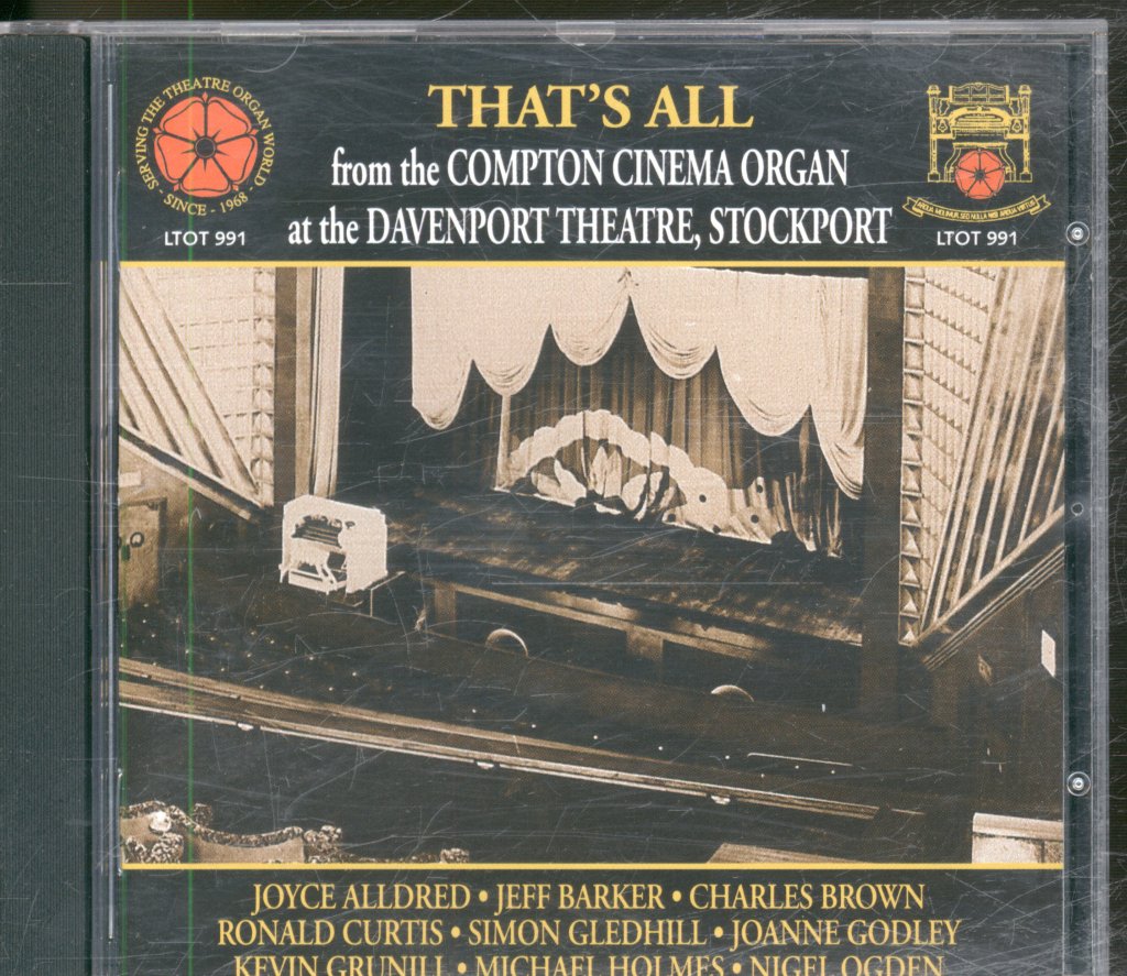 Various Artists - That's All From The Compton Cinema Organ - Cd