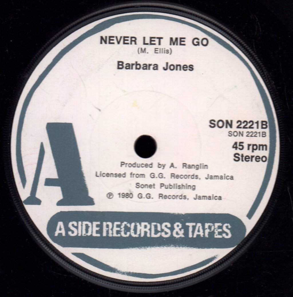 Barbara Jones - Just When I Needed You Most - 7 Inch