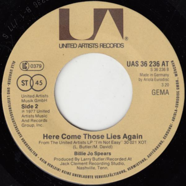 Billie Jo Spears - If You Want Me - 7 Inch