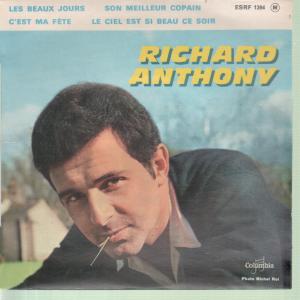 Richard Anthony - Les Beaux Jours - 7 Inch