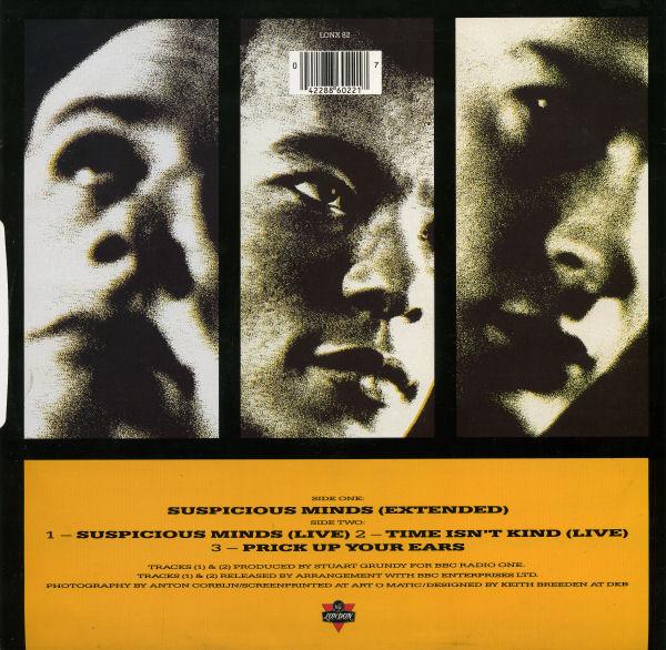 Fine Young Cannibals - Suspicious Minds - 12 Inch