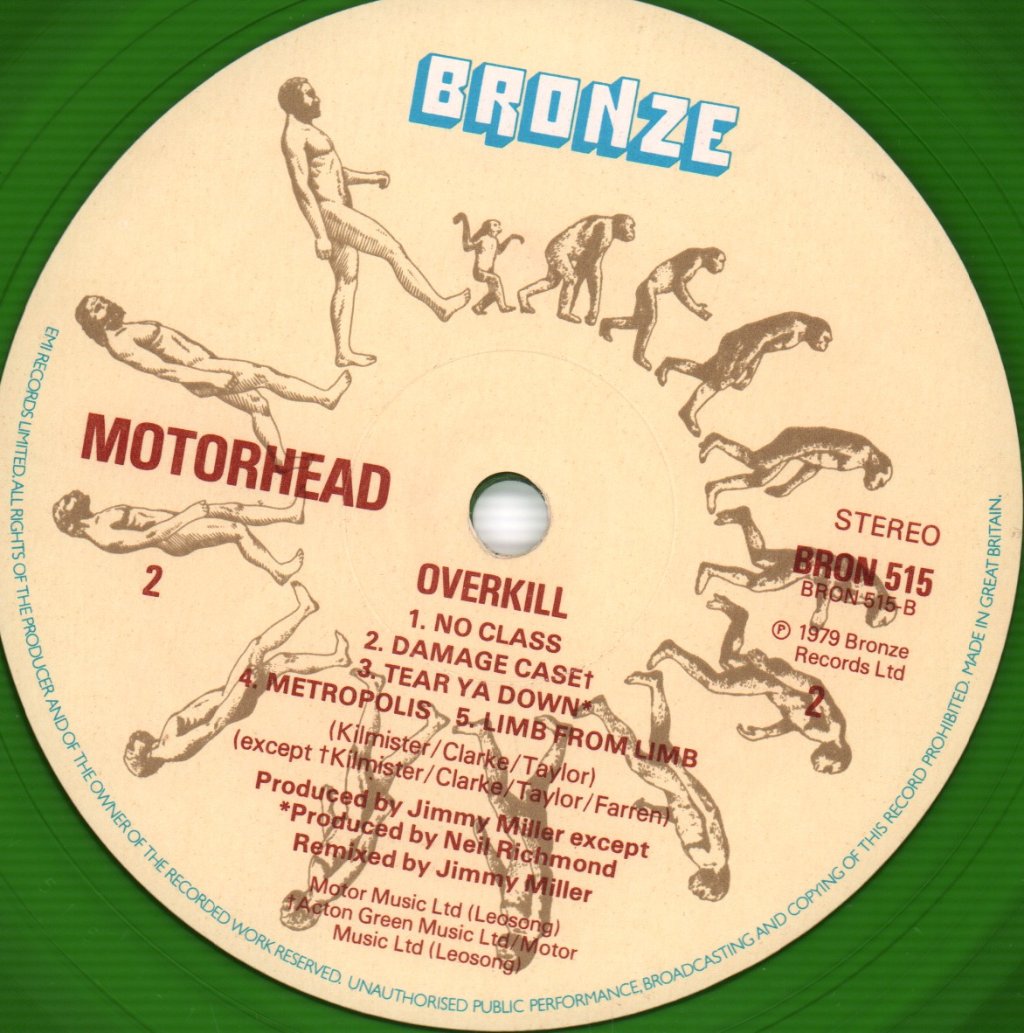Motorhead - Overkill - Lp