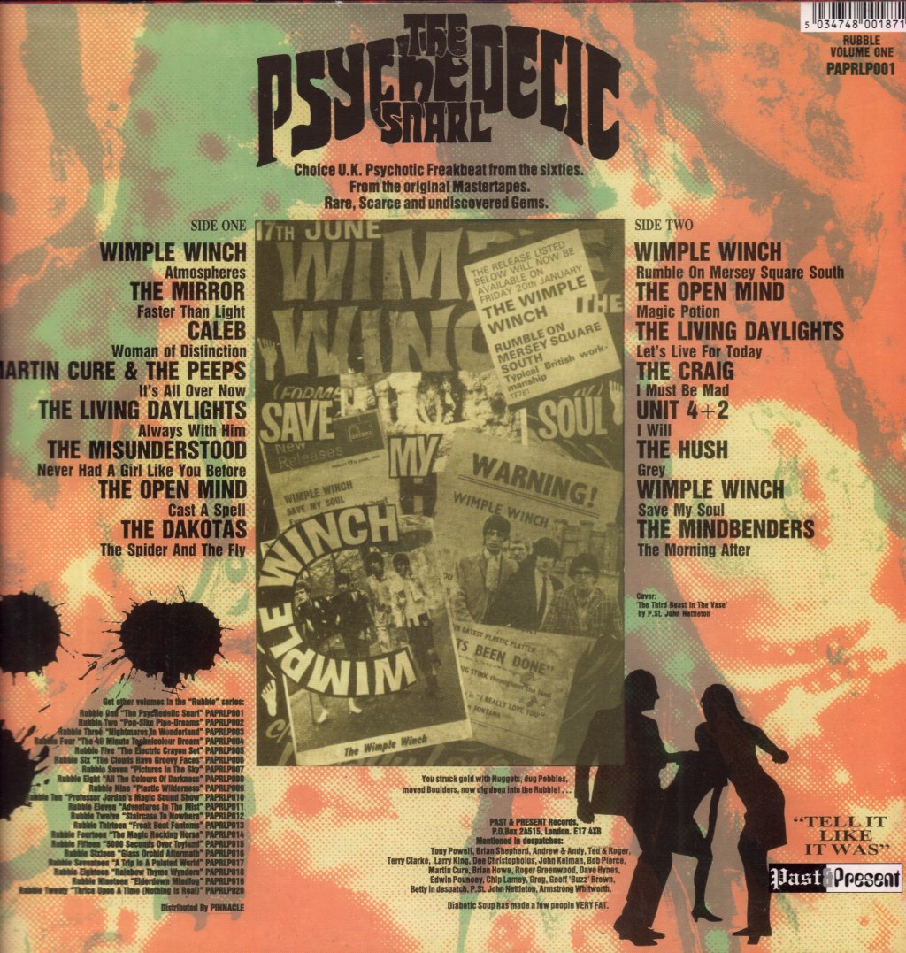 Various Artists - Rubble One: The Psychedelic Snarl - Lp