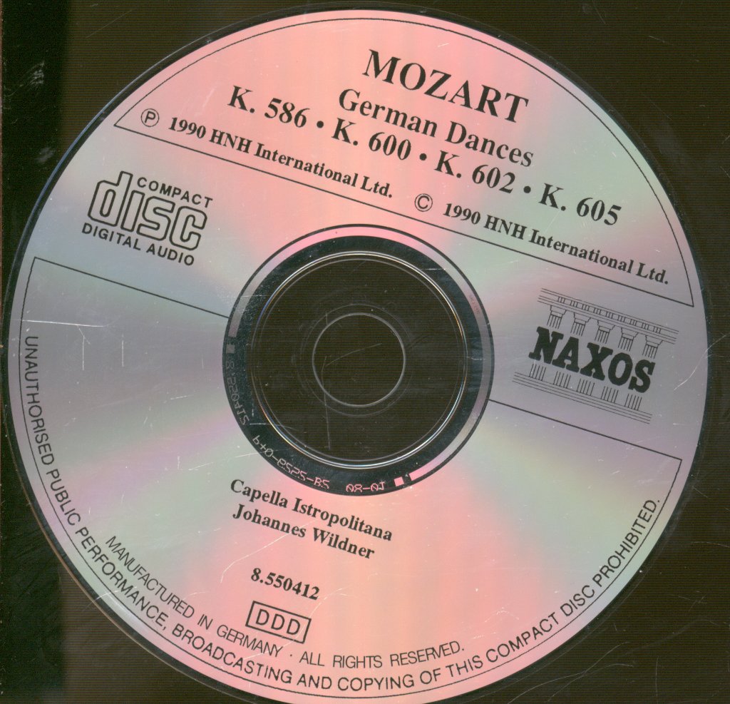Capella Istropolitana, Johannes Wildner - Mozart - German Dances - Cd