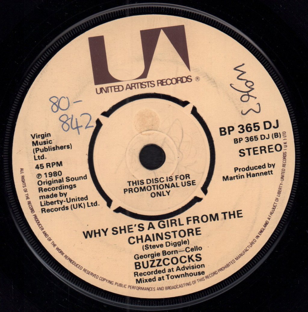 Buzzcocks - Are Everything - 7 Inch