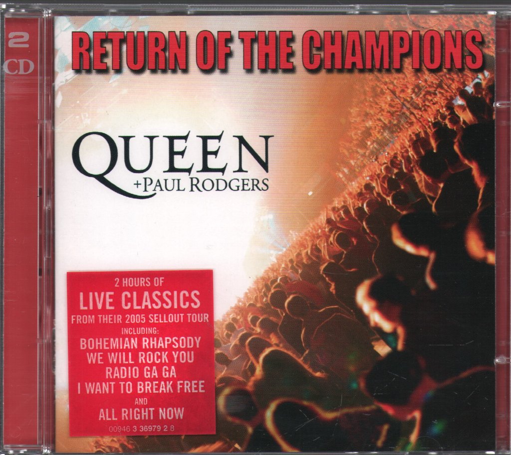 Queen - Return Of The Champions - Double Cd