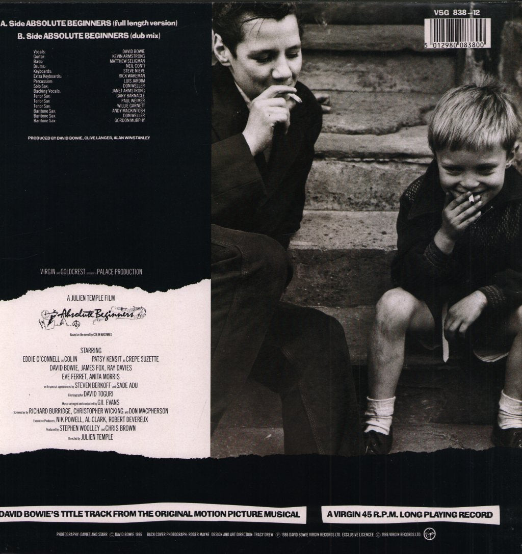 David Bowie - Absolute Beginners - 12 Inch