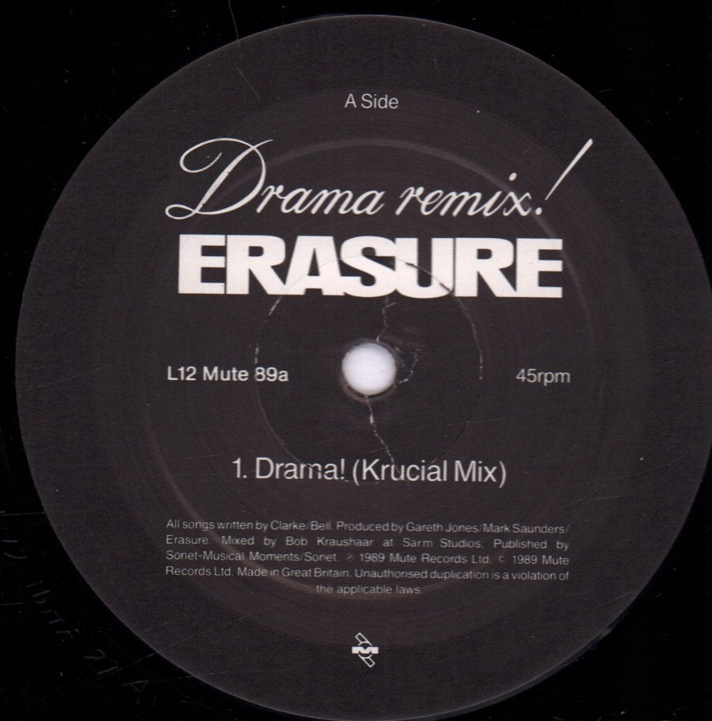 Erasure - Drama - 12 Inch