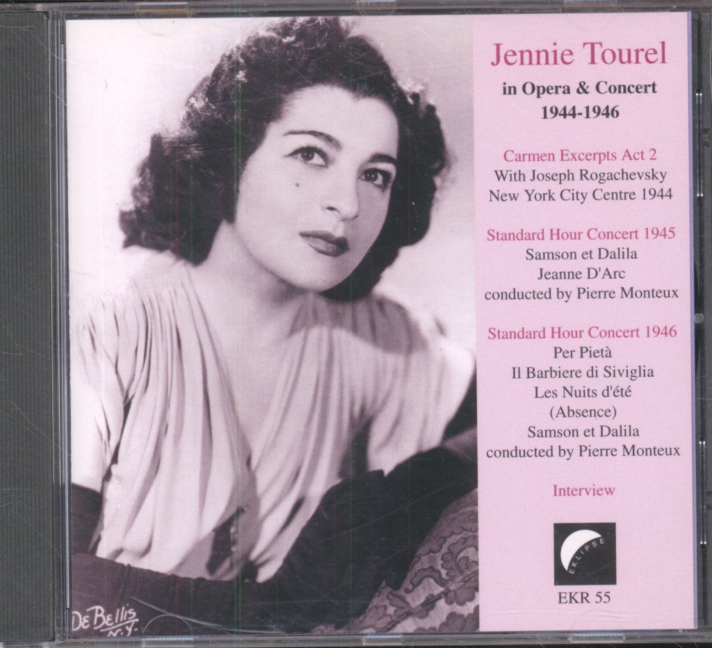 Jennie Tourel - In Opera & Concert 1944 - 1946 - Cd