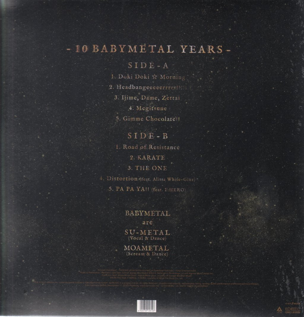 Babymetal - 10 Babymetal Years - Lp