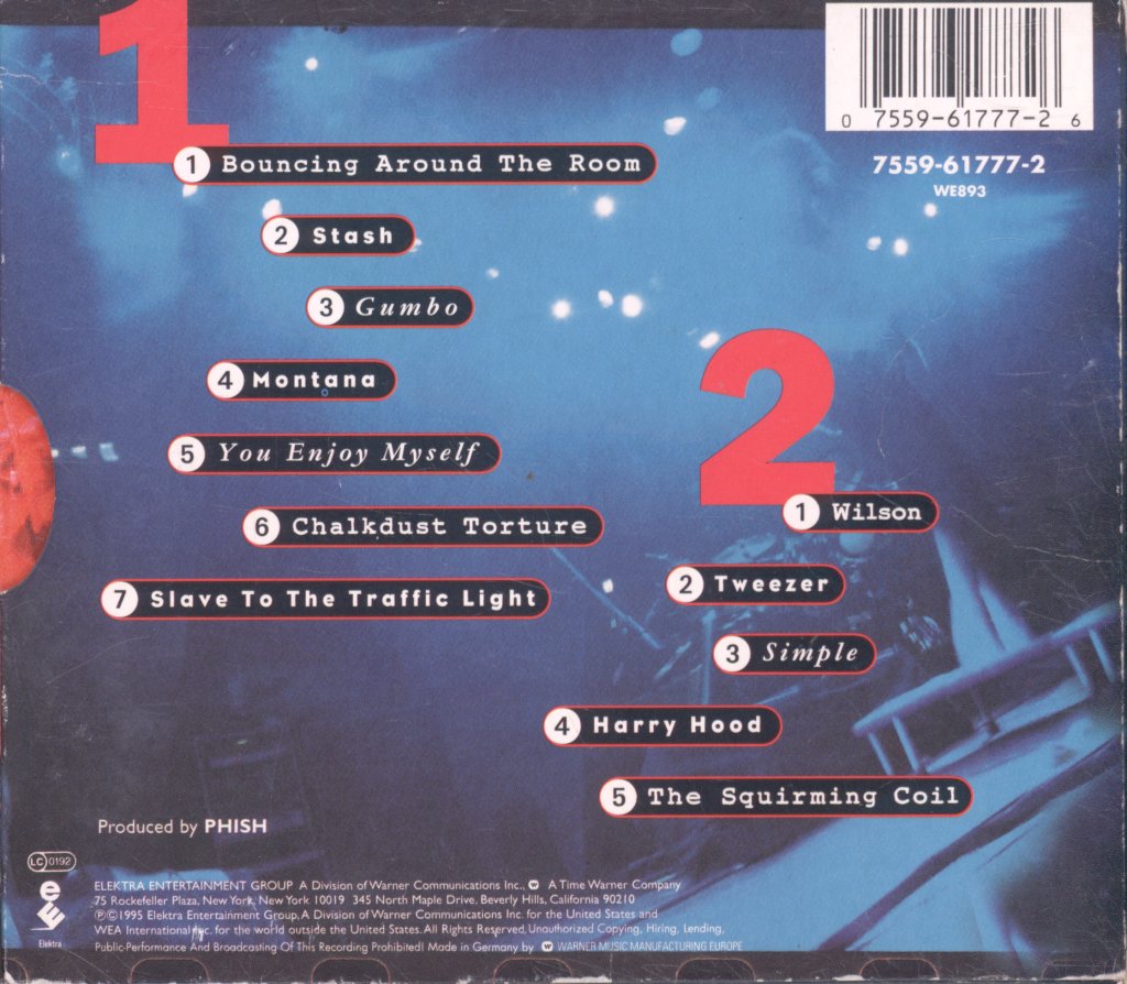 Phish - A Live One - Double Cd