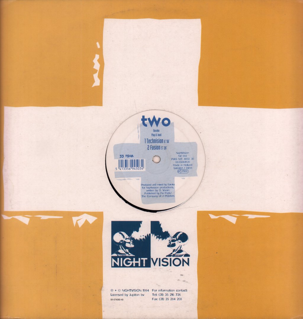 Baruka - Play It Loud - 12 Inch