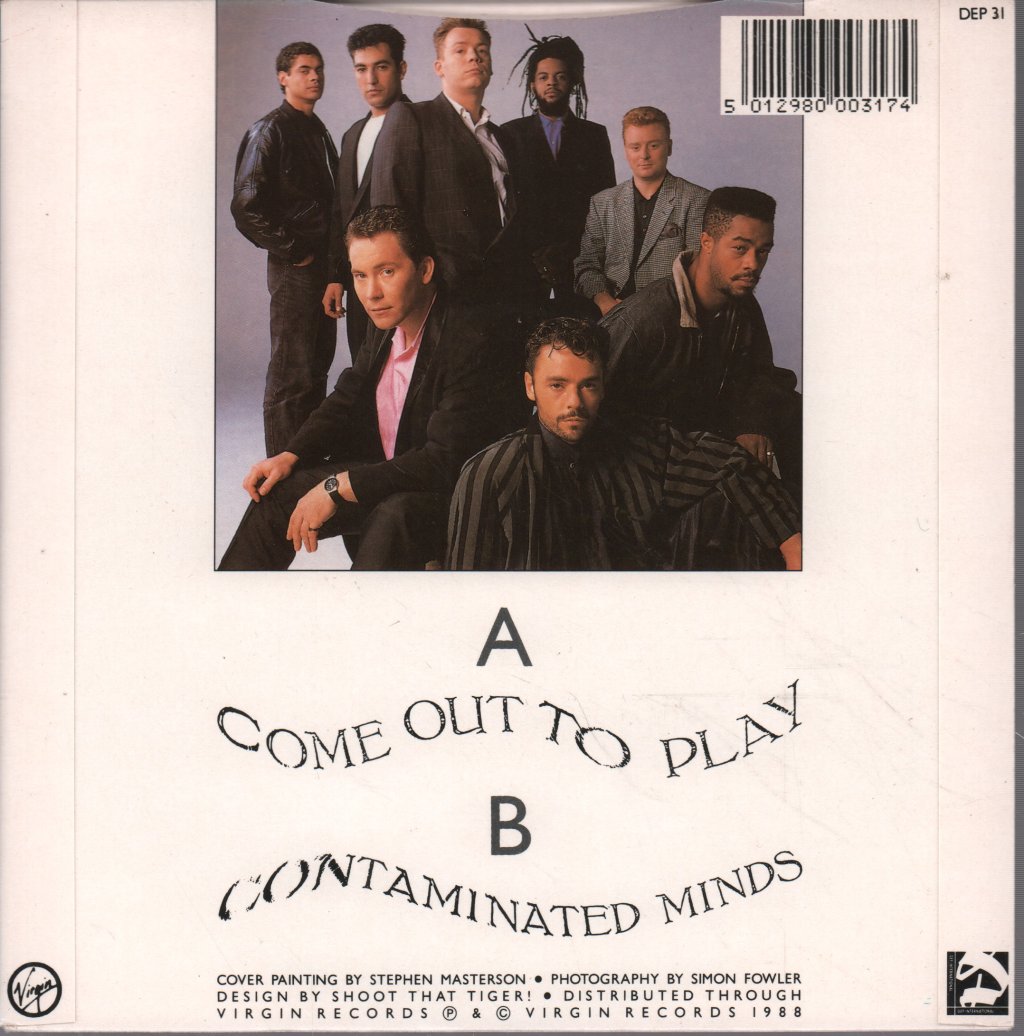 UB40 - Come Out To Play - 7 Inch