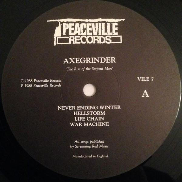 Axegrinder - Rise Of The Serpent Men - Lp