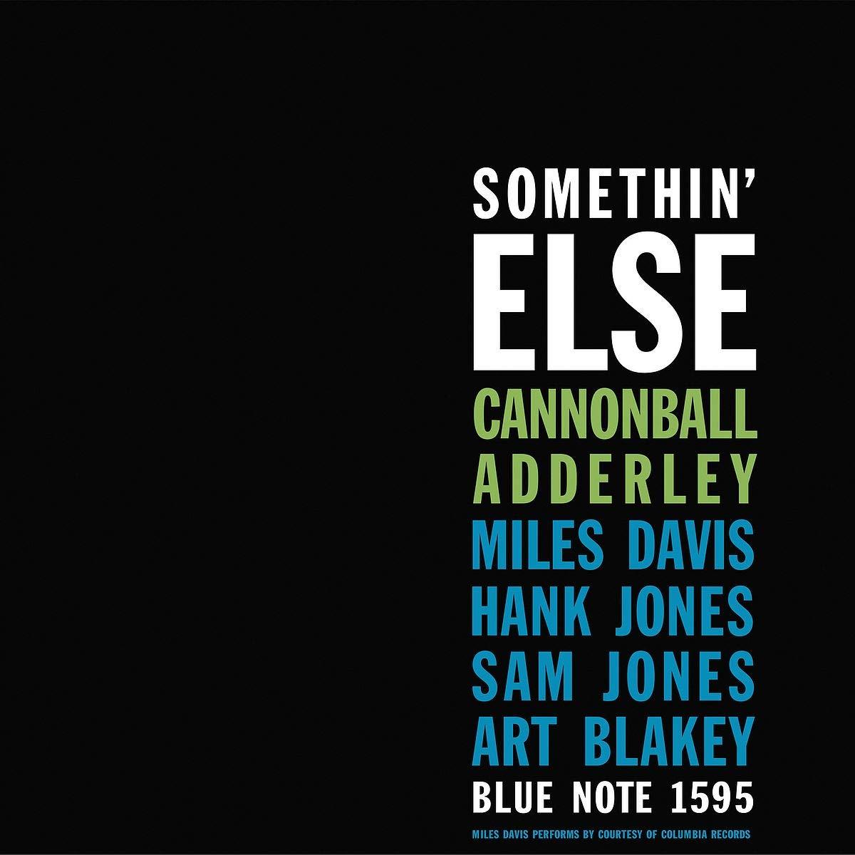 Cannonball Adderley - Somethin' Else - Lp